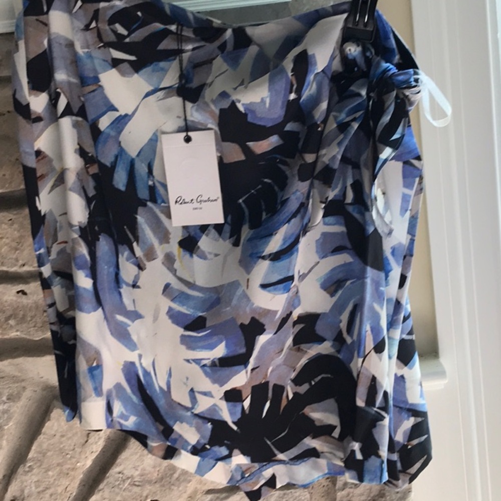 Robert Graham Abstract Patterned skort